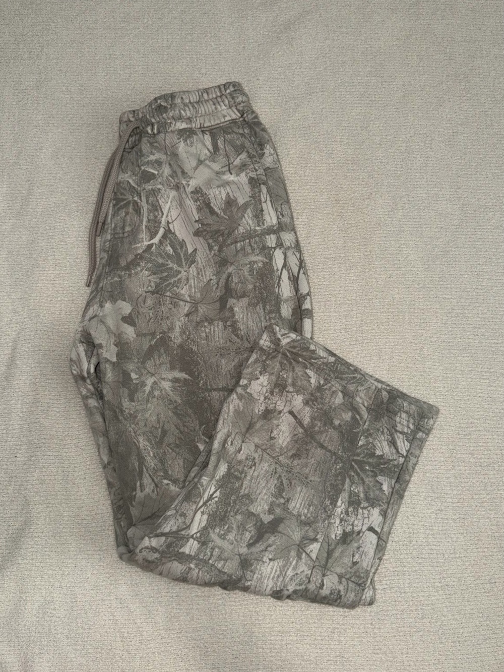 Gray Camo Sweatpants